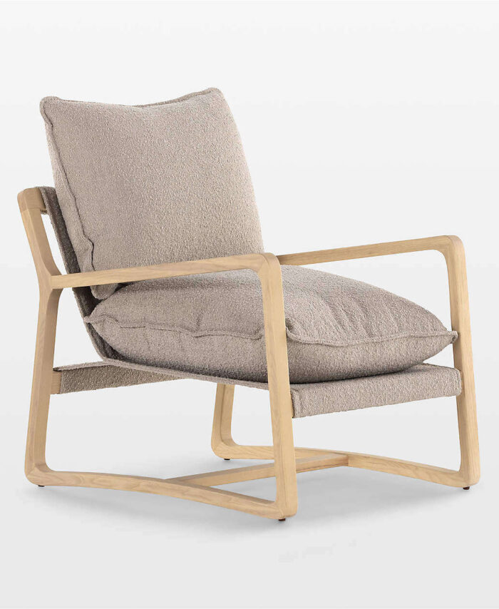 Polly Sand Brown Accent Chair