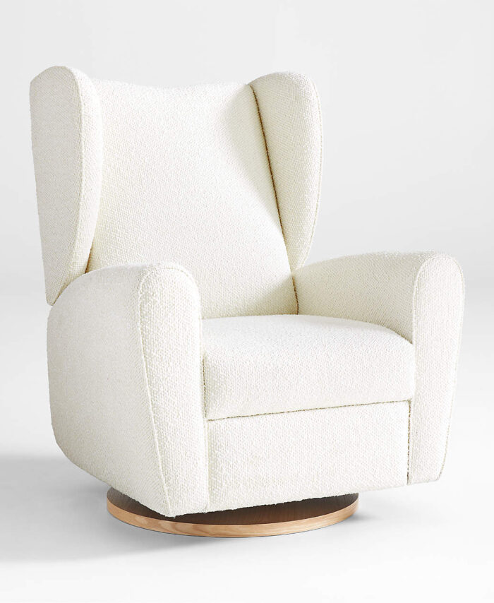 Seesaw Cream Boucle Power Recliner Chair