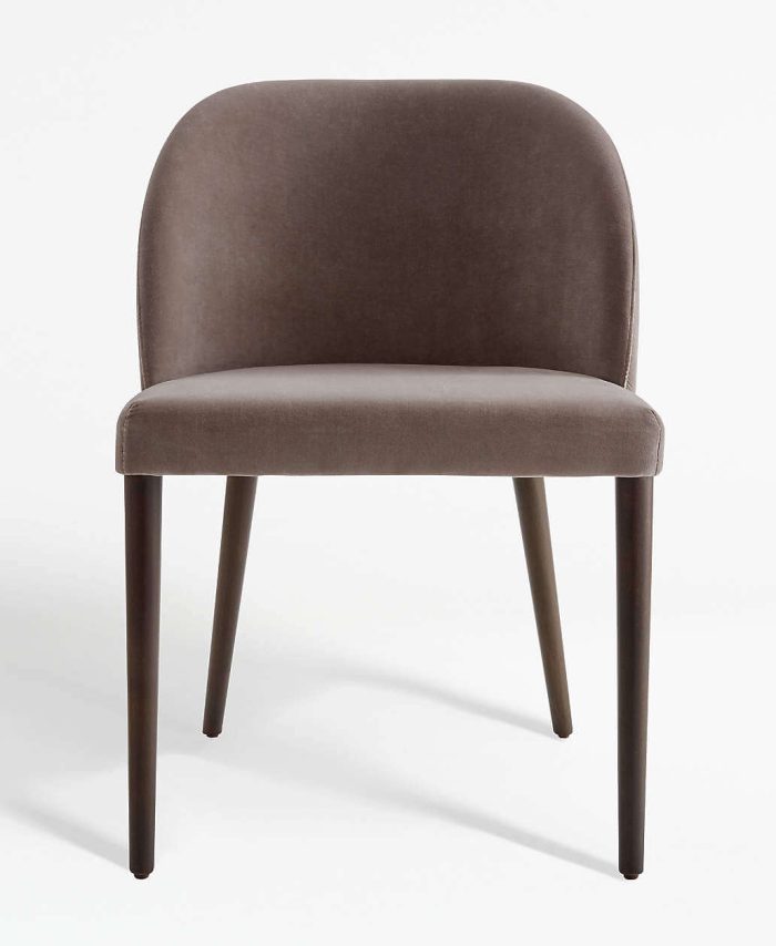 Camille Taupe Italian Dining Chair
